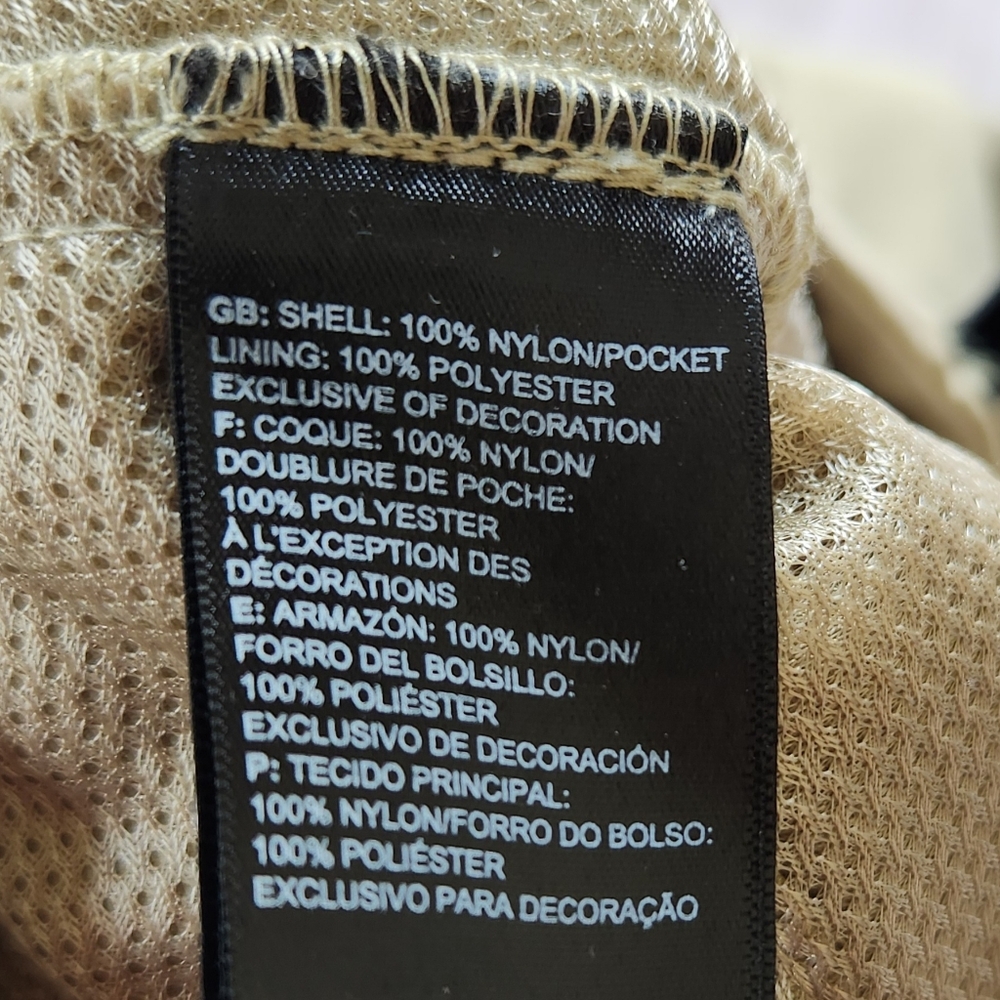 NWT North Face "Paramount Trail Convertible Hiking Pants" Twill Beige, Size 34 - Picture 9 of 12